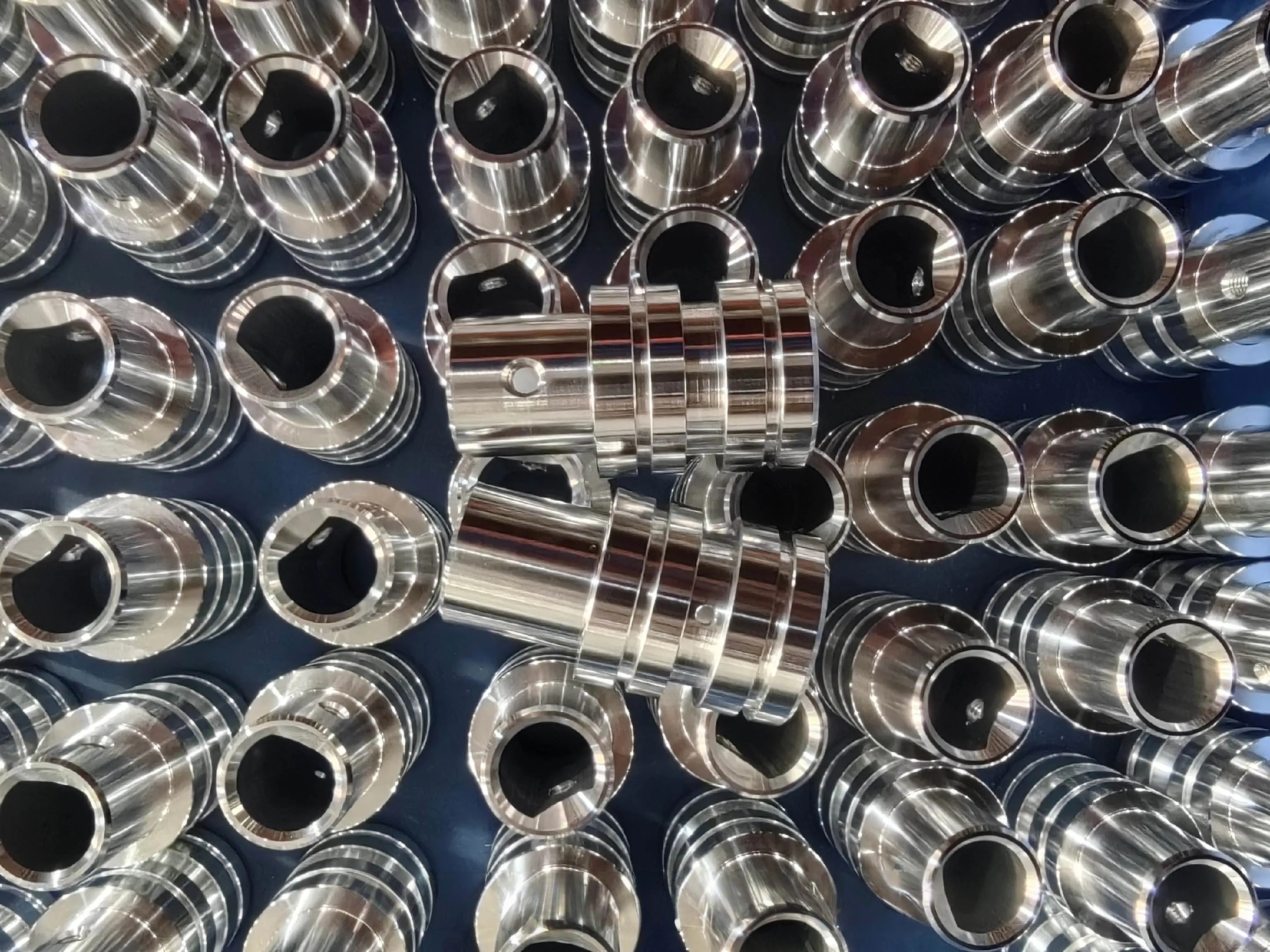 CNC collet chucks and toolholding components